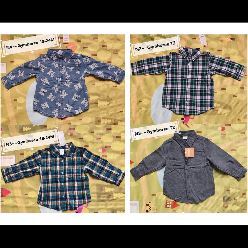 Gymboree shirt NWT bundle
